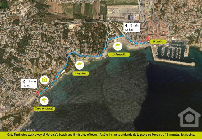 Villa en Moraira - Solhabitat Andrago Beach
