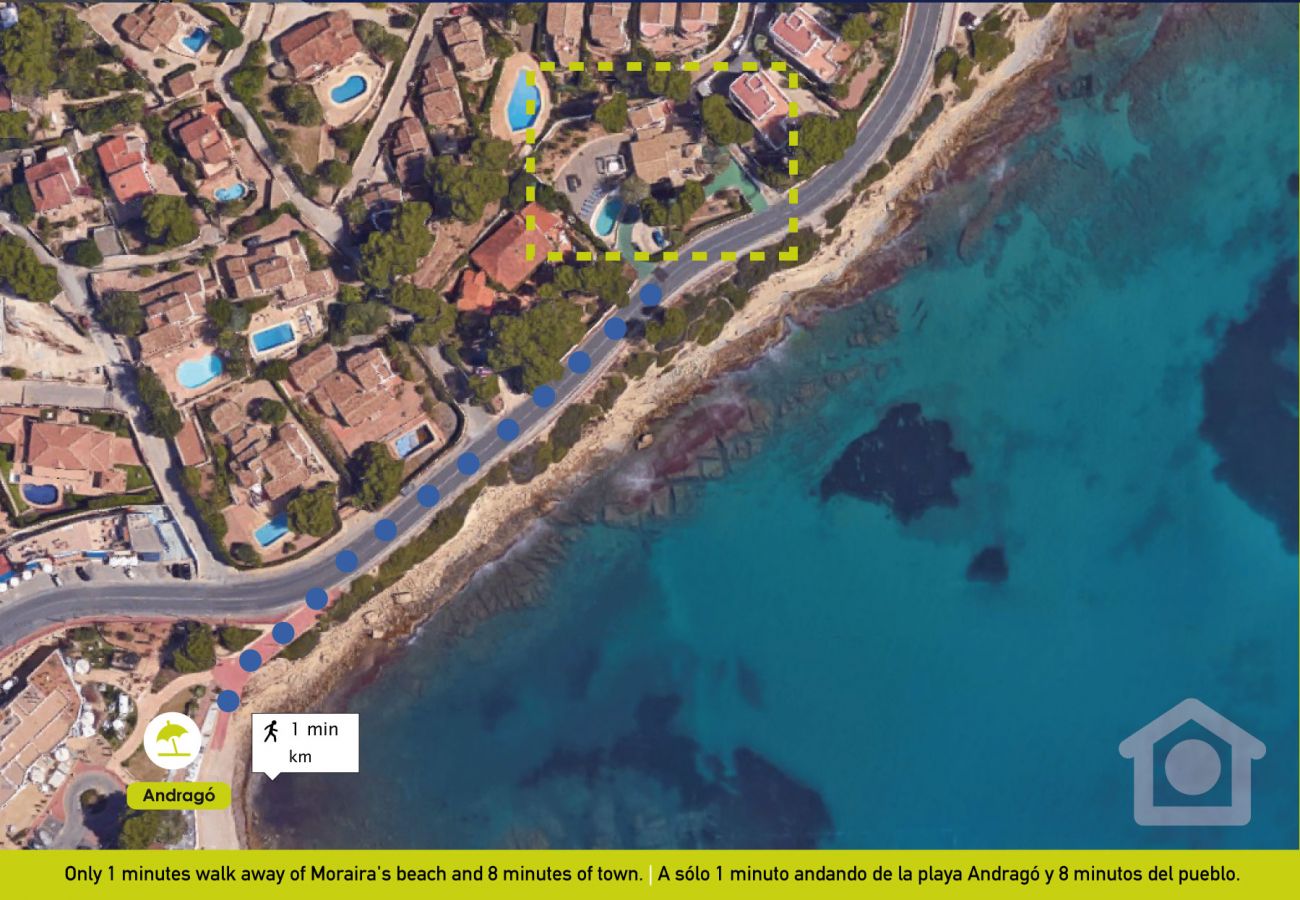 Villa en Moraira - Solhabitat Andrago Beach
