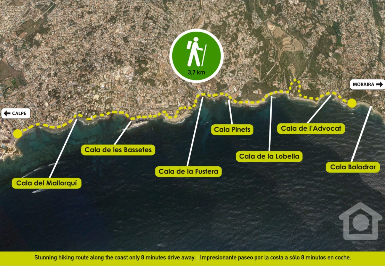 Villa en Moraira - Solhabitat Moraira Platgetes Beach