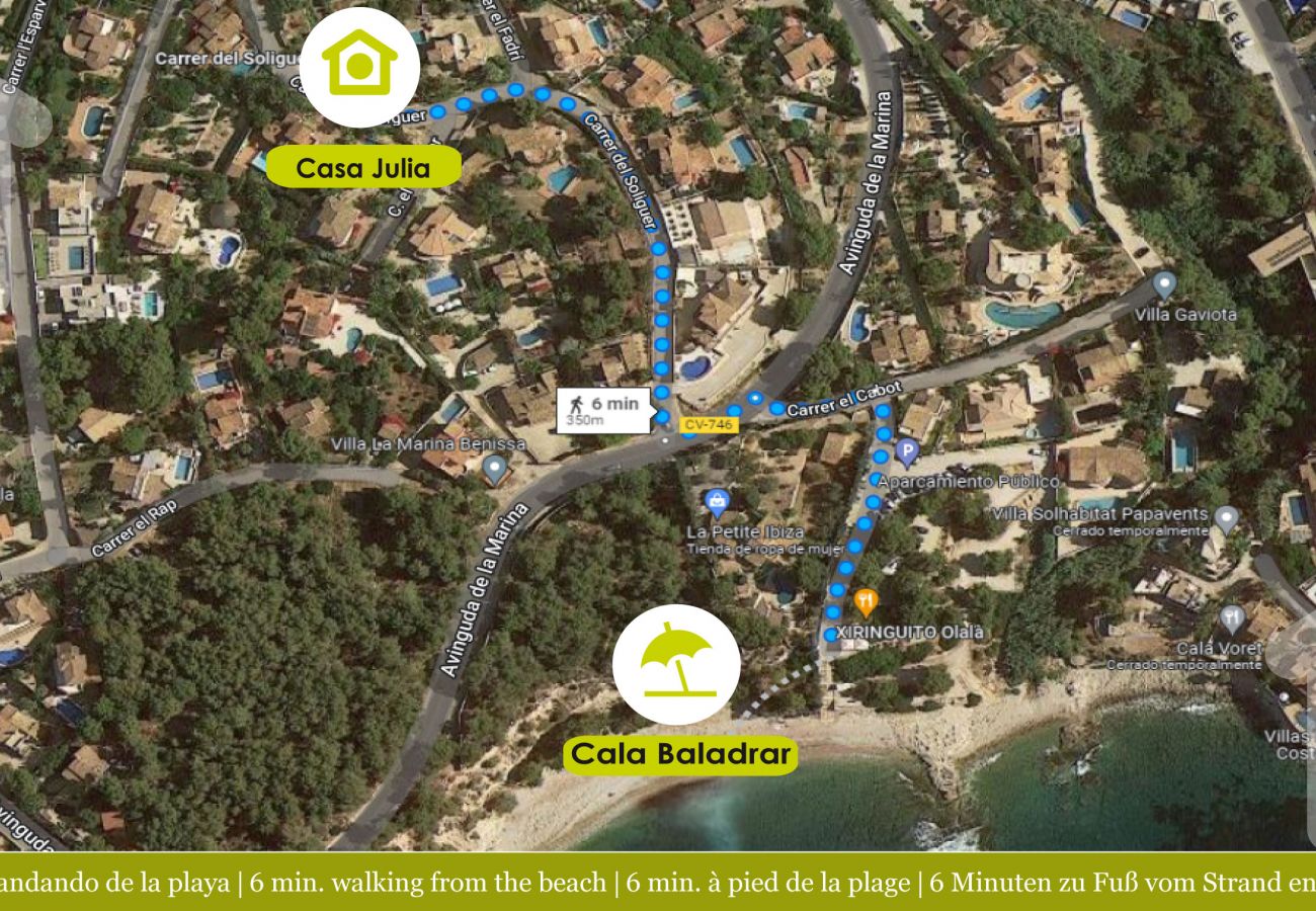 Villa en Benissa - Casa Julia Moraira by Solhabitat Rentals