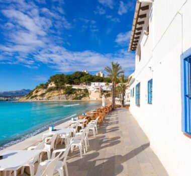El Portet Moraira, restaurante frente al mar, con las mejores vistas