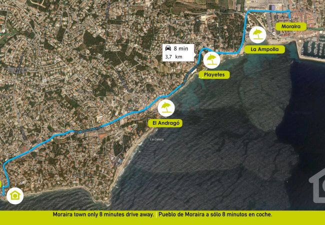 Villa in Moraira - La Andana WINTER OFFER Villa in Moraira - La Andana WINTER OFFER
